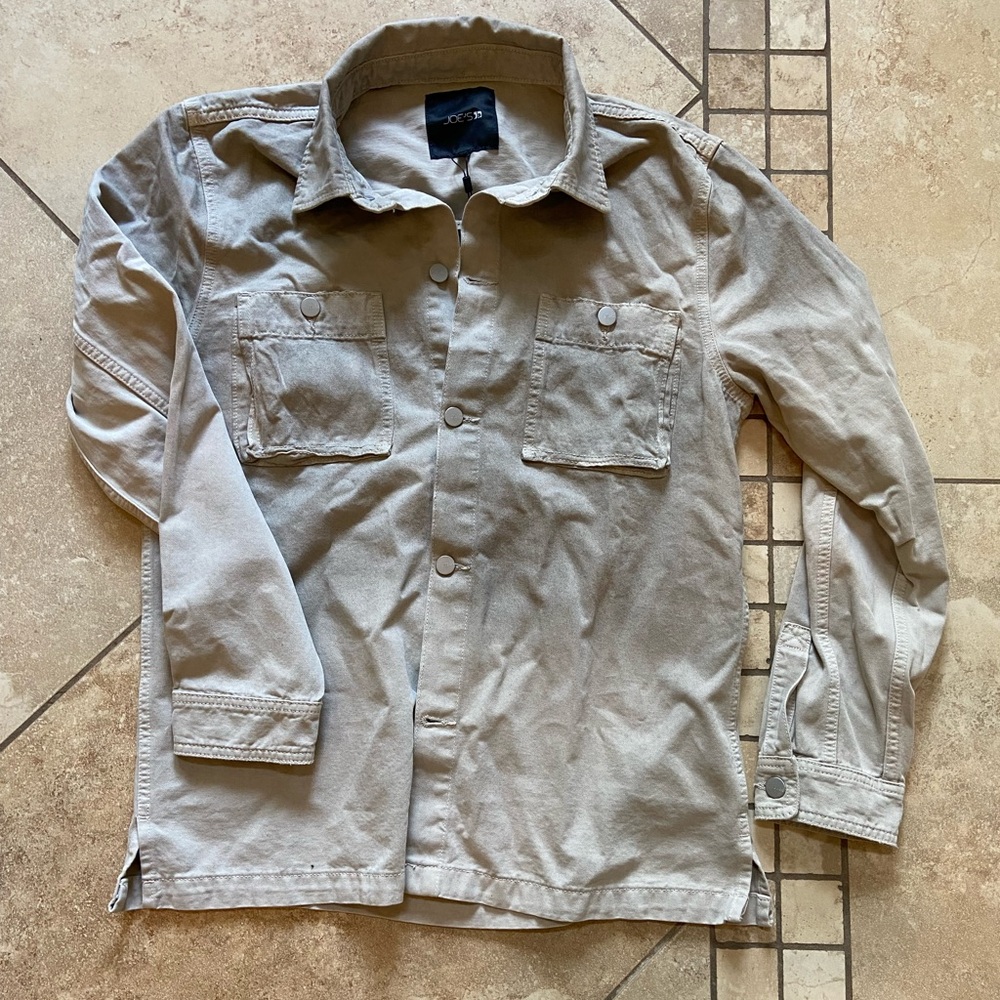 Joe jeans button up over shirt